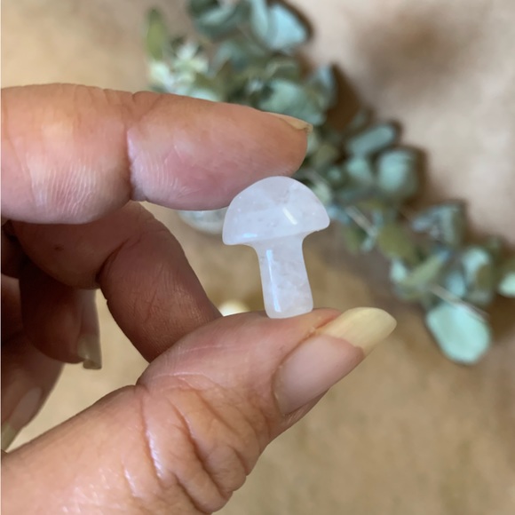 Mini Agates and Quartz Mushies Bundle - Picture 7 of 8